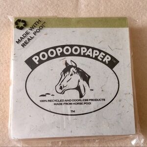 New! 🐎 Horse Writing Note Paper Pad Recycled